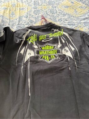 Wrathboy Men’s Black Tee